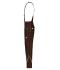 Unisex Workwear Pants with Bib - COLOR - Brown/stone 8525