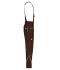 Unisex Workwear Pants with Bib - COLOR - Brown/stone 8525
