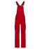 Unisex Workwear Pants with Bib - COLOR - Rood/navy 8525