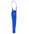 Unisex Workwear Pants with Bib - COLOR - Royal/white 8525