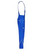 Unisex Workwear Pants with Bib - COLOR - Royal/white 8525