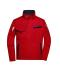 Unisexe Veste workwear - COLOR - Rouge/marine 8526