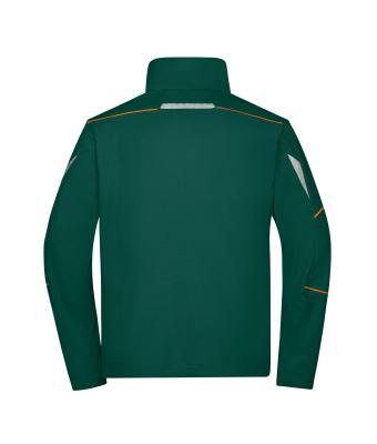 Unisex Workwear Jacket - COLOR - Dongergroen/oranje 8526