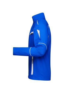 Unisex Workwear Jacket - COLOR - Royal/wit 8526