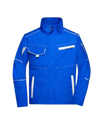 Unisex Workwear Jacket - COLOR - Royal/wit 8526