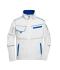 Unisex Workwear Jacket - COLOR - Wit/royal 8526