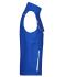 Unisexe Bodywarmer workwear - COLOR - Royal/blanc 8527