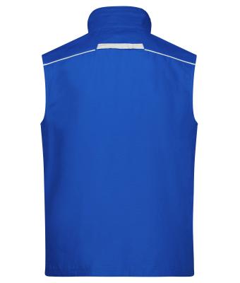 Unisexe Bodywarmer workwear - COLOR - Royal/blanc 8527