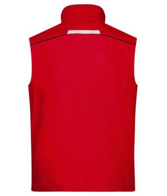 Unisexe Bodywarmer workwear - COLOR - Rouge/marine 8527
