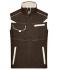 Unisex Workwear Vest - COLOR - Brown/stone 8527