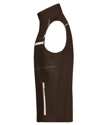 Unisex Workwear Vest - COLOR - Bruin/steen 8527