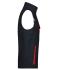 Unisex Workwear Vest - COLOR - Carbon/rood 8527