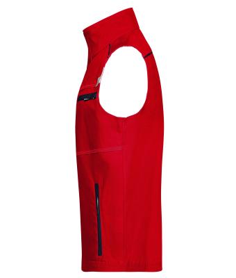 Unisex Workwear Vest - COLOR - Rood/navy 8527
