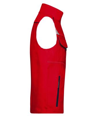 Unisex Workwear Vest - COLOR - Rood/navy 8527
