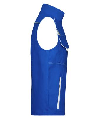 Unisex Workwear Vest - COLOR - Royal/wit 8527