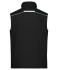 Unisex Workwear Vest - COLOR - Zwart/lime 8527