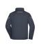 Unisexe Veste workwear softshell - COLOR - Carbone/rouge 8528