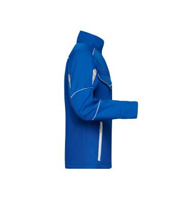 Unisex Workwear Softshell Jacket - COLOR - Royal/wit 8528