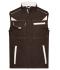 Unisex Workwear Softshell Vest - COLOR - Bruin/steen 8529