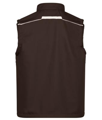 Unisex Workwear Softshell Vest - COLOR - Bruin/steen 8529