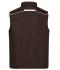 Unisex Workwear Softshell Vest - COLOR - Bruin/steen 8529