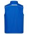 Unisex Workwear Softshell Vest - COLOR - Royal/wit 8529