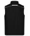 Unisex Workwear Softshell Vest - COLOR - Zwart/lime 8529