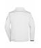 Unisexe Veste workwear softshell hiver - COLOR - Blanc/royal 8530