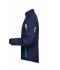 Unisexe Veste workwear softshell hiver - COLOR - Marine/turquoise 8530