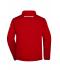 Unisexe Veste workwear softshell hiver - COLOR - Rouge/marine 8530