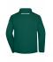 Unisexe Veste workwear softshell hiver - COLOR - Vert-foncé/orange 8530