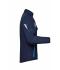 Unisex Workwear Softshell Padded Jacket - COLOR - Navy/turquoise 8530
