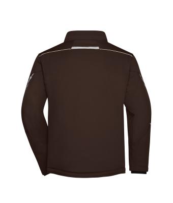 Unisex Workwear Softshell Padded Jacket - COLOR - Bruin/steen 8530