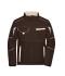Unisex Workwear Softshell Padded Jacket - COLOR - Bruin/steen 8530