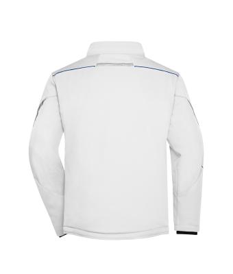 Unisex Workwear Softshell Padded Jacket - COLOR - Wit/royal 8530