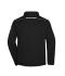 Unisex Workwear Softshell Padded Jacket - COLOR - Zwart/lime 8530