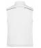 Unisexe Bodywarmer workwear softshell hiver - COLOR - Blanc/royal 8531