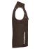 Unisex Workwear Softshell Padded Vest - COLOR - Bruin/steen 8531