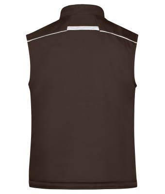 Unisex Workwear Softshell Padded Vest - COLOR - Bruin/steen 8531