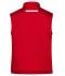 Unisex Workwear Softshell Padded Vest - COLOR - Red/navy 8531