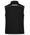 Unisex Workwear Softshell Padded Vest - COLOR - Zwart/lime 8531