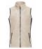 Dames Ladies' Workwear Fleece Vest - STRONG - Steen/zwart 8502