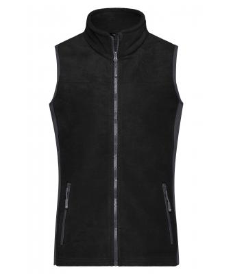 Dames Ladies' Workwear Fleece Vest - STRONG - Zwart/carbon 8502