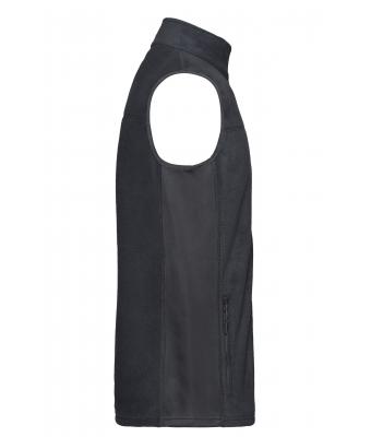 Unisexe Veste workwear polaire - STRONG - Carbone/noir 8503