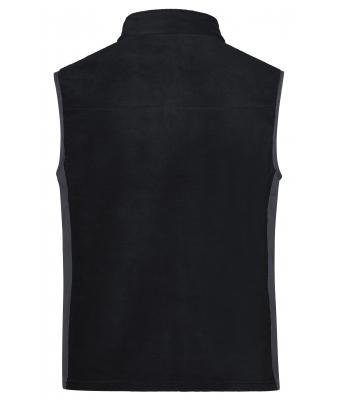 Unisex Workwear Fleece Vest - STRONG - Zwart/carbon 8503