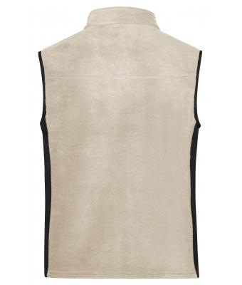 Unisex Workwear Fleece Vest - STRONG - Steen/zwart 8503