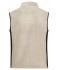 Unisex Workwear Fleece Vest - STRONG - Steen/zwart 8503