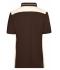 Damen Ladies' Workwear Polo - COLOR - Brown/stone 8532
