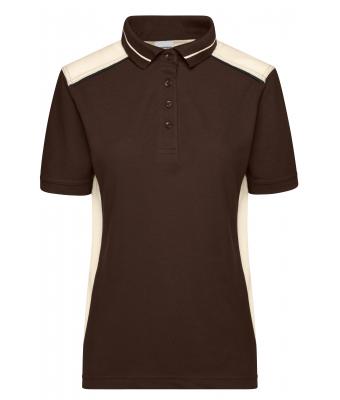 Ladies Ladies' Workwear Polo - COLOR - Brown/stone 8532