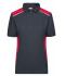 Ladies Ladies' Workwear Polo - COLOR - Carbon/red 8532
